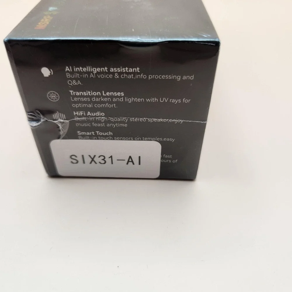 DMES AI Glasses Smart Audio Transition Lenses HiFi Speaker SIX31-AI AI Assistant